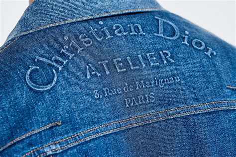 dior men denim jackets|christian Dior atelier jacket.